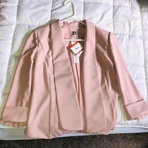 Pale/Blush Pink Blazer XS/S NWT